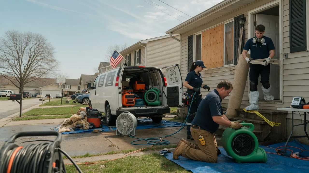 Water Damage Restoration in Francitas, TX near me